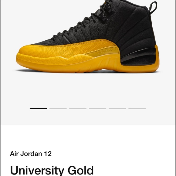 Jordan 12 University Gold retro - Picture 8 of 16
